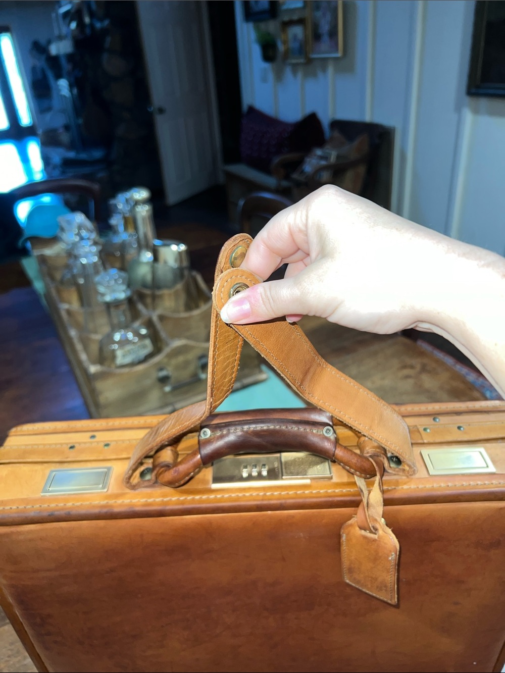 Hartmann Belting Leather Attaché Briefcase - Gem